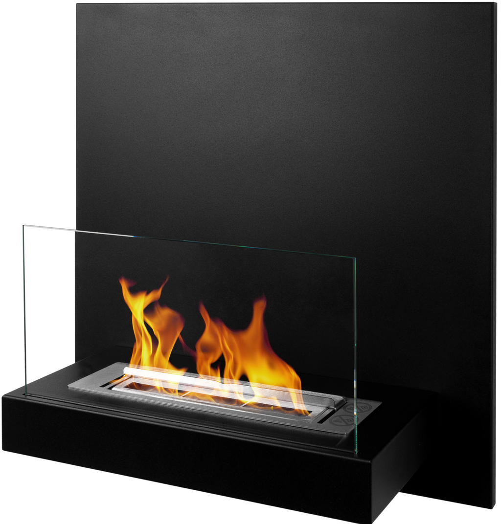 Gel- und Wand - Ethanol - Kamin 45cm Board schwarz