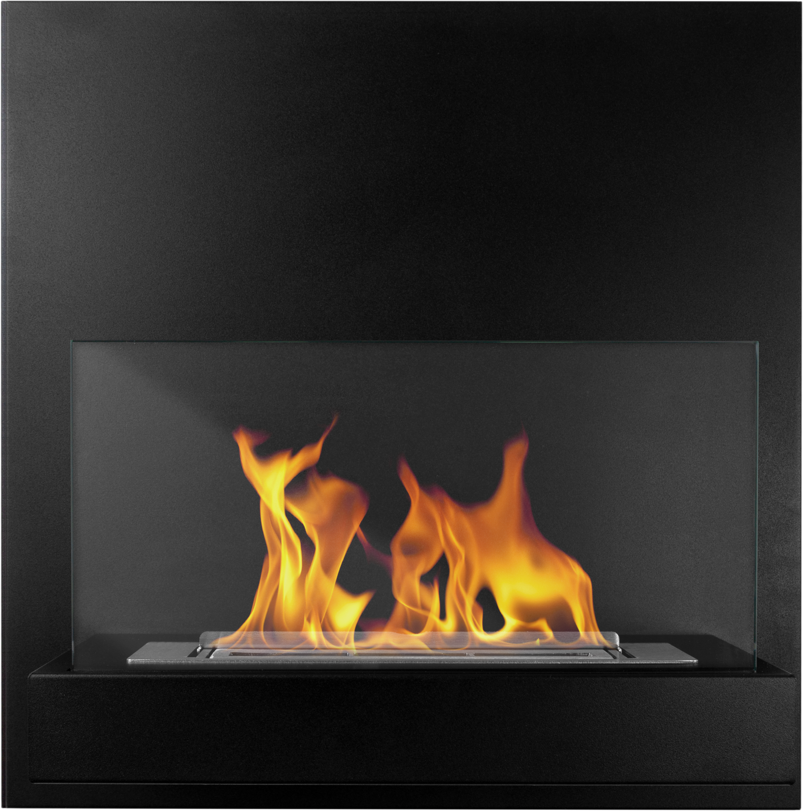 Gel- und Wand - Ethanol - Kamin 45cm Board schwarz