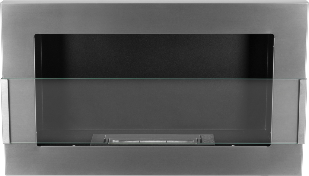 Gel- und Wand - Ethanol - Kamin 90 cm edelstahl GelkaminEthanolkamin