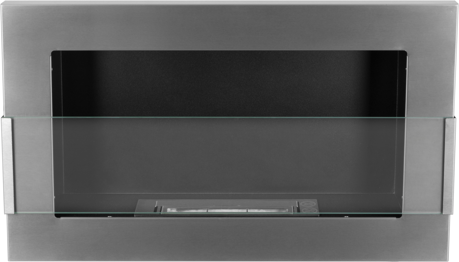 Gel- und Wand - Ethanol - Kamin 90 cm edelstahl GelkaminEthanolkamin