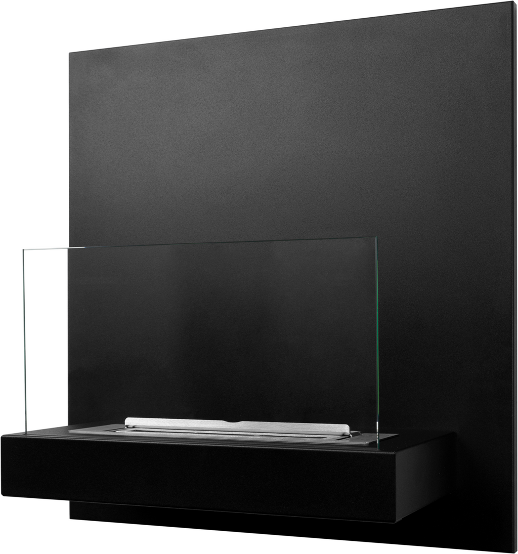 Gel- und Wand - Ethanol - Kamin 45cm Board schwarz
