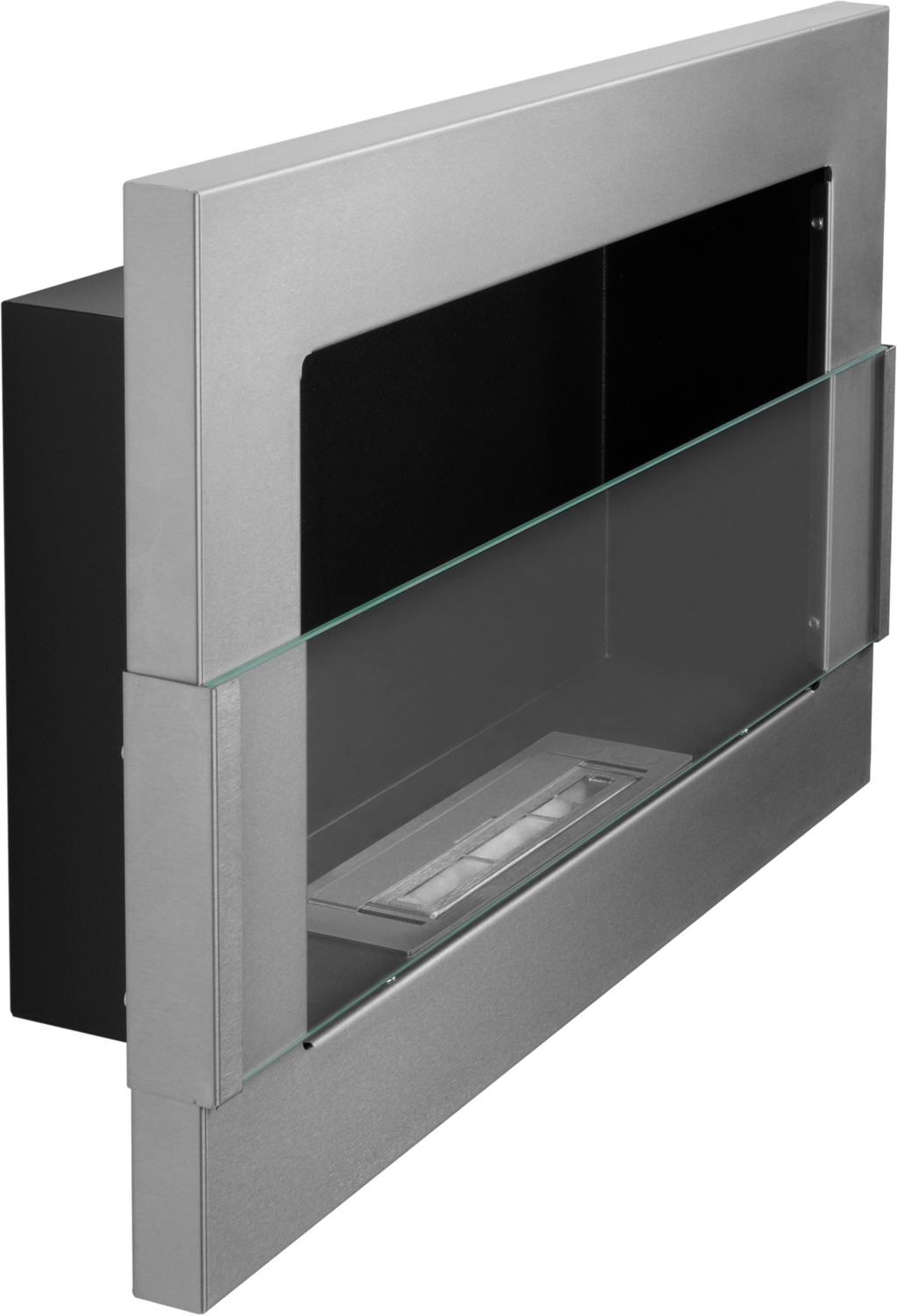 Gel- und Wand - Ethanol - Kamin 90 cm edelstahl GelkaminEthanolkamin