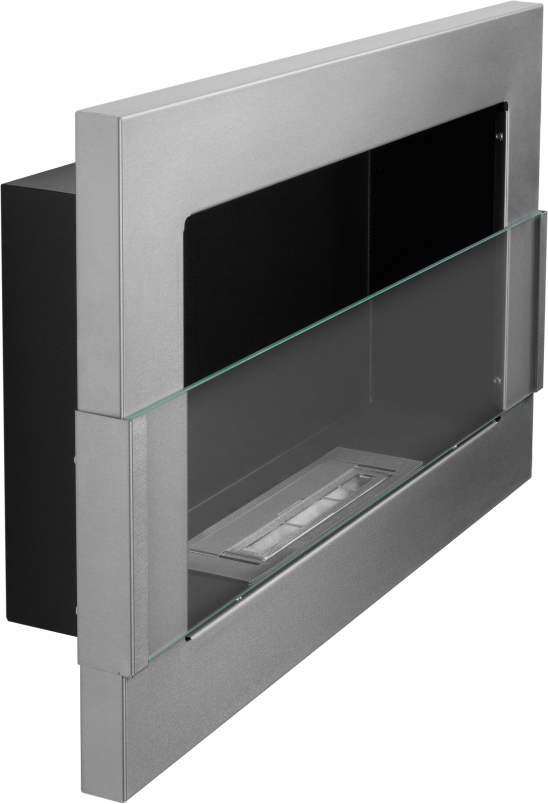 Gel- und Wand - Ethanol - Kamin 90 cm edelstahl GelkaminEthanolkamin