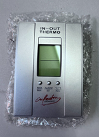 Infactory Innen-/ Außenthermometer mit LCD Display in grau Thermometer