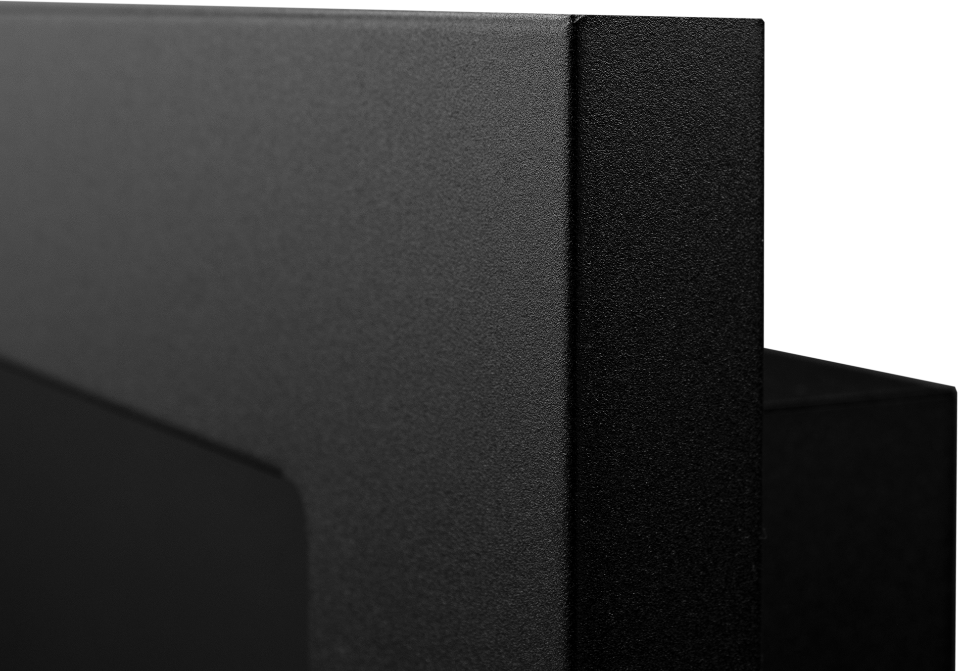 Campo24 Ethanolkamin Wandkamin 1200×400mm Schwarz matt Kamin mit Sicherheitsglas im modern Design