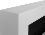 Campo24 Ethanolkamin Premium-Wandkamin 900×400mm weiß matt  modernes Design