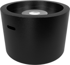 Campo24 - Fire bowl round black - 47.5x32.5cm - Garden fire bowl / Outdoor fire bowl / Fire bowl for terrace / Modern design fire bowl (copy)