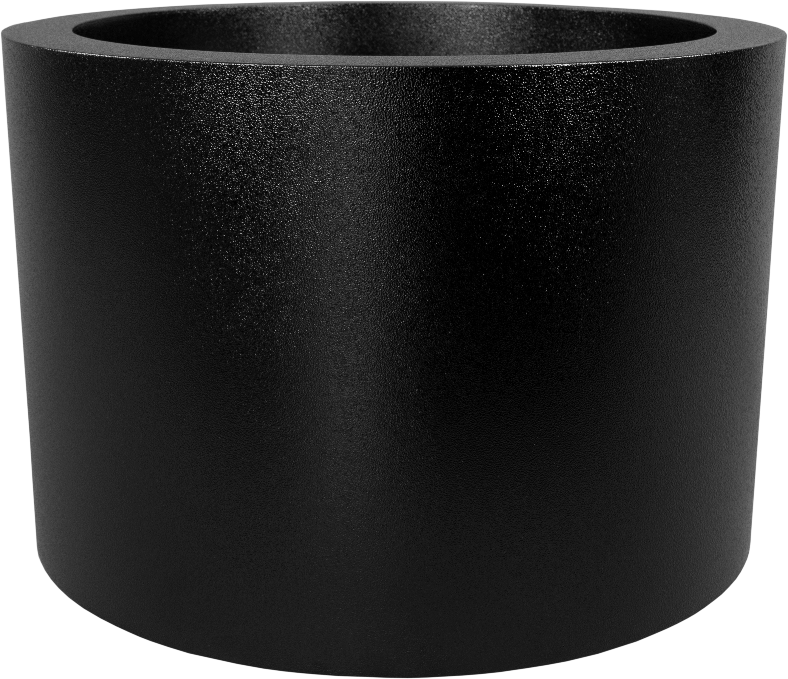 Campo24 - Fire bowl round black - 47.5x32.5cm - Garden fire bowl / Outdoor fire bowl / Fire bowl for terrace / Modern design fire bowl (copy)