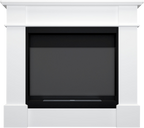 Campo24 Ethanol Fireplace Paula Bioethanol Fireplace Freestanding Unit – Decorative Fireplace for Indoors, Modern Design, Odorless, Safe &amp; Environmentally Friendly