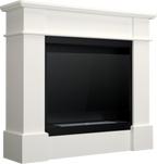 Campo24 Ethanol Fireplace Paula Bioethanol Fireplace Freestanding Unit – Decorative Fireplace for Indoors, Modern Design, Odorless, Safe &amp; Environmentally Friendly