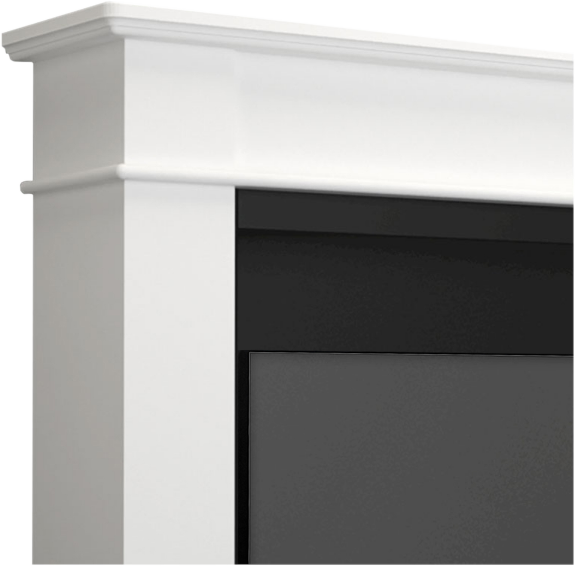 Campo24 Ethanol Fireplace Paula Bioethanol Fireplace Freestanding Unit – Decorative Fireplace for Indoors, Modern Design, Odorless, Safe &amp; Environmentally Friendly