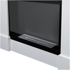 Campo24 Ethanol Fireplace Paula Bioethanol Fireplace Freestanding Unit – Decorative Fireplace for Indoors, Modern Design, Odorless, Safe &amp; Environmentally Friendly