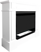 Campo24 - Verena ethanol fireplace, freestanding bioethanol fireplace – decorative fireplace for indoors, modern design, odorless, safe &amp; environmentally friendly