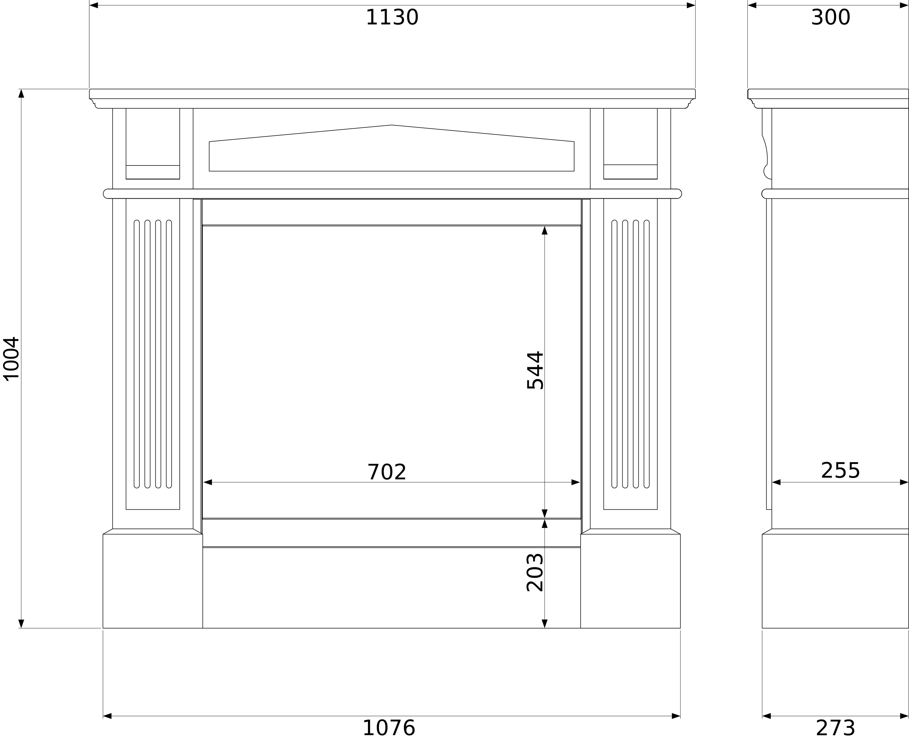 Campo24 - Verena ethanol fireplace, freestanding bioethanol fireplace – decorative fireplace for indoors, modern design, odorless, safe &amp; environmentally friendly