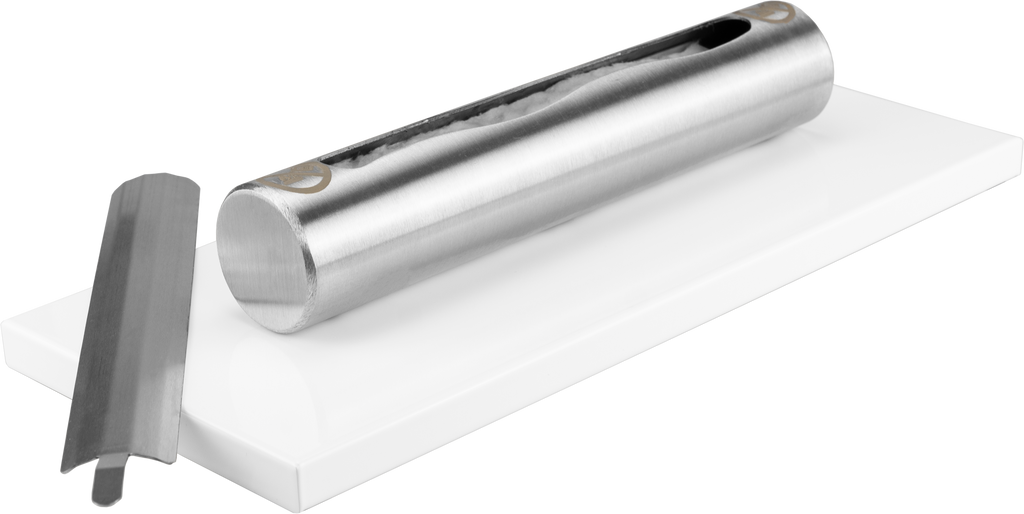 Campo24 Tischkamin Edelstahl Bioethanol – elegantes Tischfeuer Ethanol für Indoor & Outdoor – kompakte Ethanol Feuerstelle für Balkon, Terrasse & Garten – Feuertisch Outdoor Design – 0,5L Edelstahl Brenner