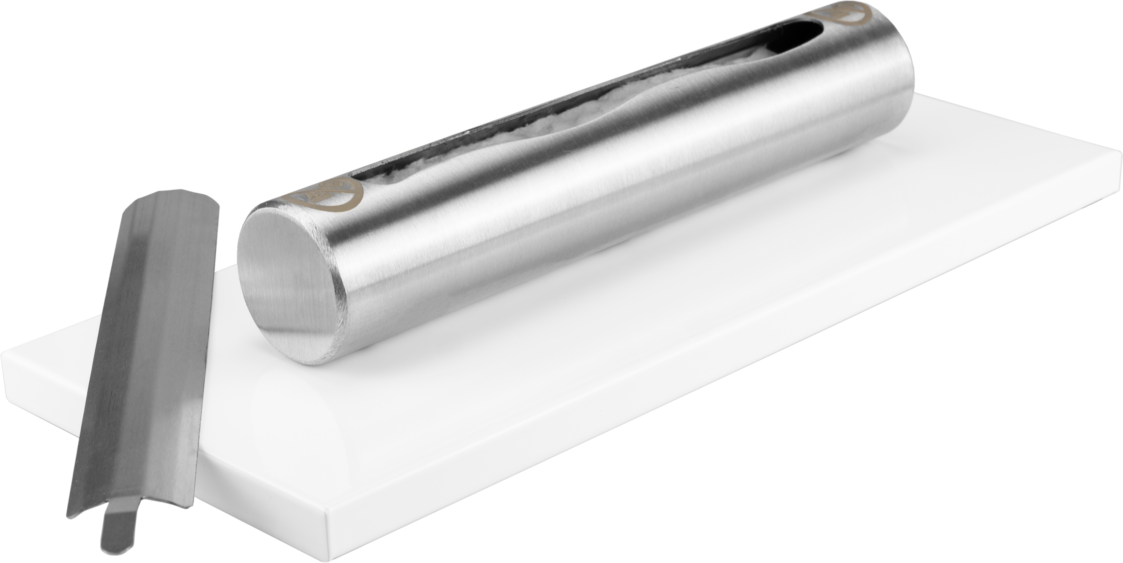 Campo24 Tischkamin Edelstahl Bioethanol – elegantes Tischfeuer Ethanol für Indoor & Outdoor – kompakte Ethanol Feuerstelle für Balkon, Terrasse & Garten – Feuertisch Outdoor Design – 0,5L Edelstahl Brenner