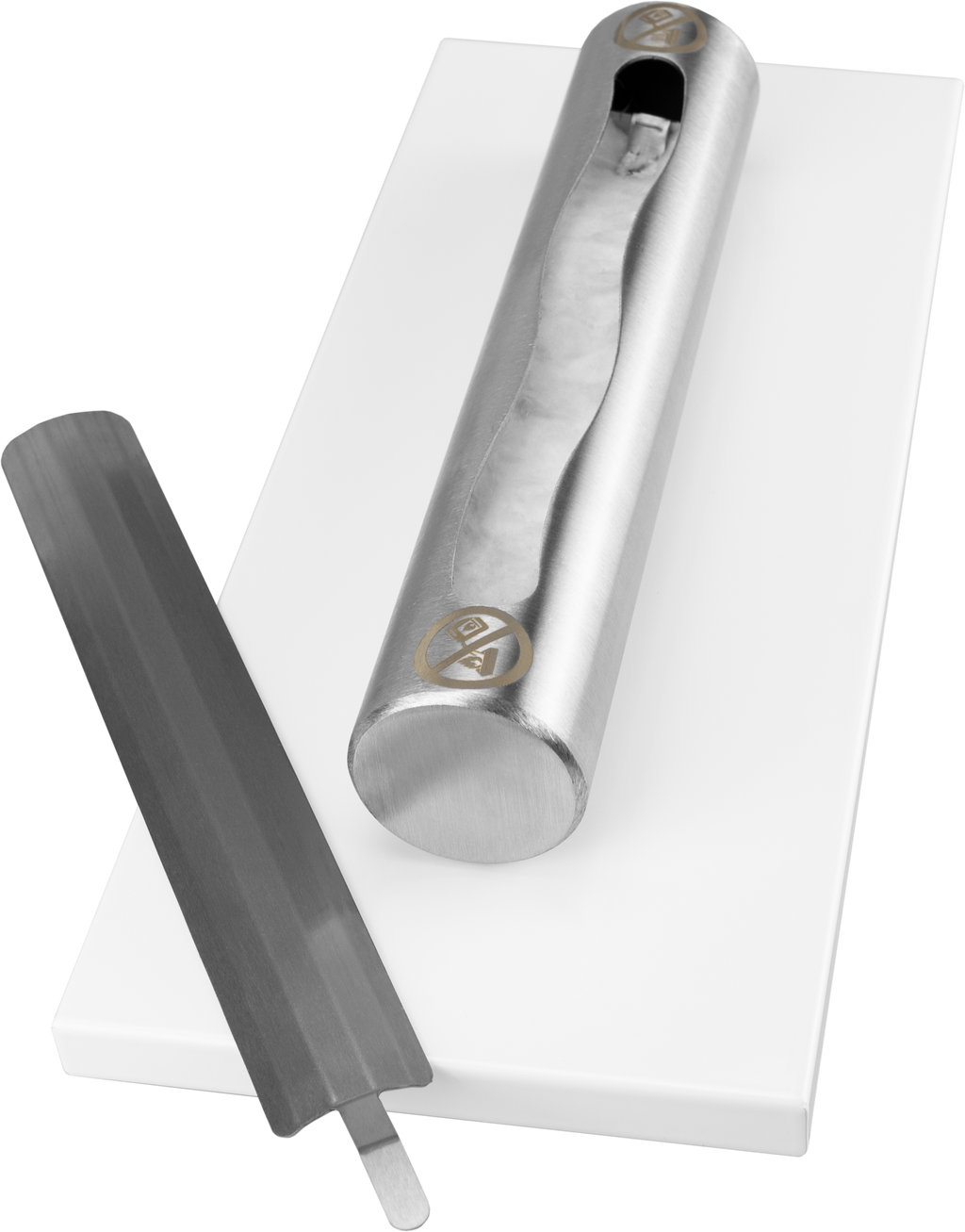 Campo24 Tischkamin Edelstahl Bioethanol – elegantes Tischfeuer Ethanol für Indoor & Outdoor – kompakte Ethanol Feuerstelle für Balkon, Terrasse & Garten – Feuertisch Outdoor Design – 0,5L Edelstahl Brenner