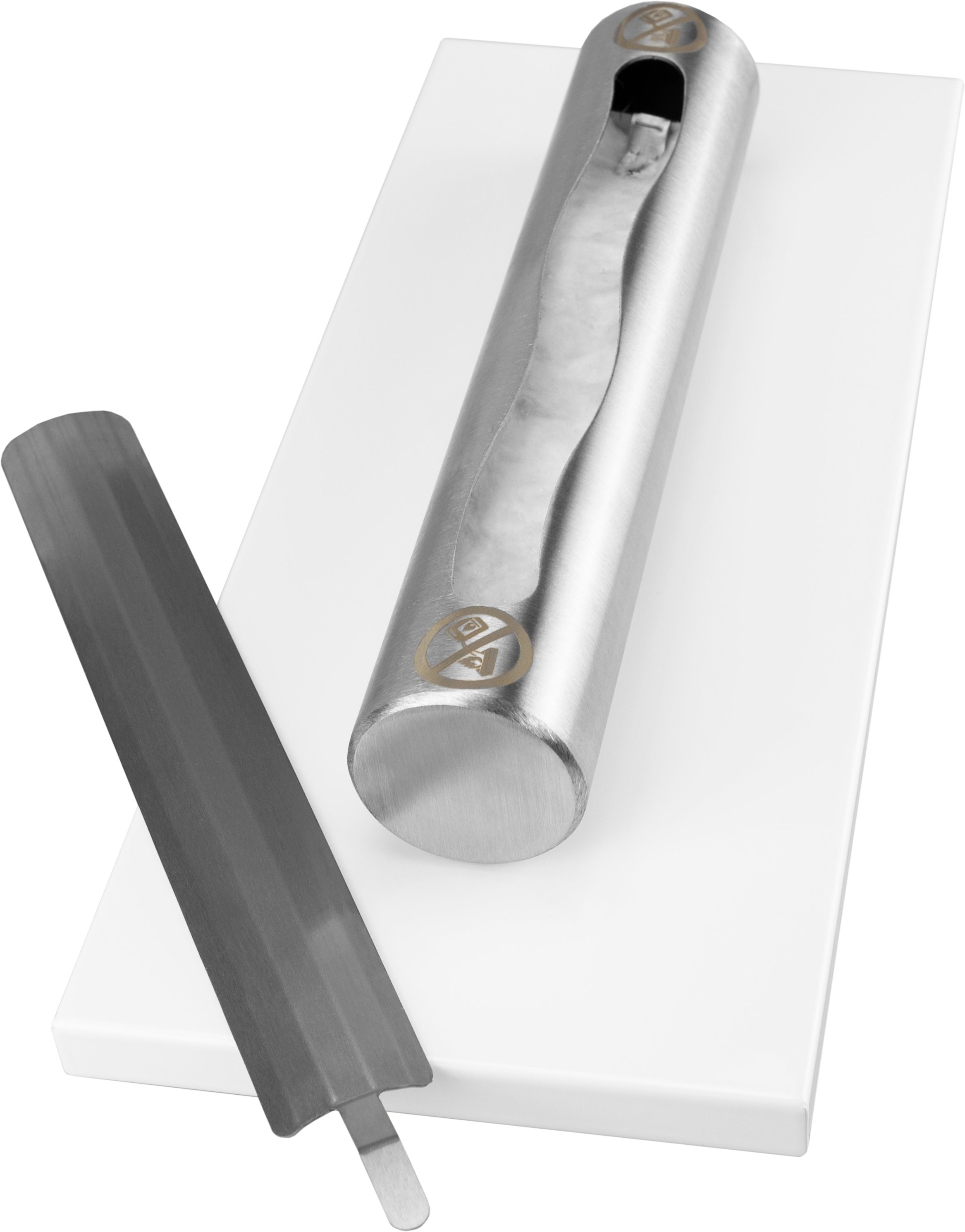 Campo24 Tischkamin Edelstahl Bioethanol – elegantes Tischfeuer Ethanol für Indoor & Outdoor – kompakte Ethanol Feuerstelle für Balkon, Terrasse & Garten – Feuertisch Outdoor Design – 0,5L Edelstahl Brenner