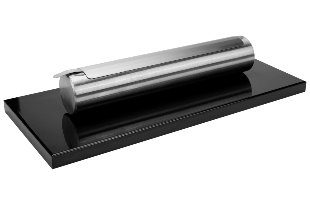 Campo24 Tischkamin Edelstahl Bioethanol – elegantes Tischfeuer Ethanol für Indoor & Outdoor – kompakte Ethanol Feuerstelle für Balkon, Terrasse & Garten – Feuertisch Outdoor Design – 0,5L Edelstahl Brenner