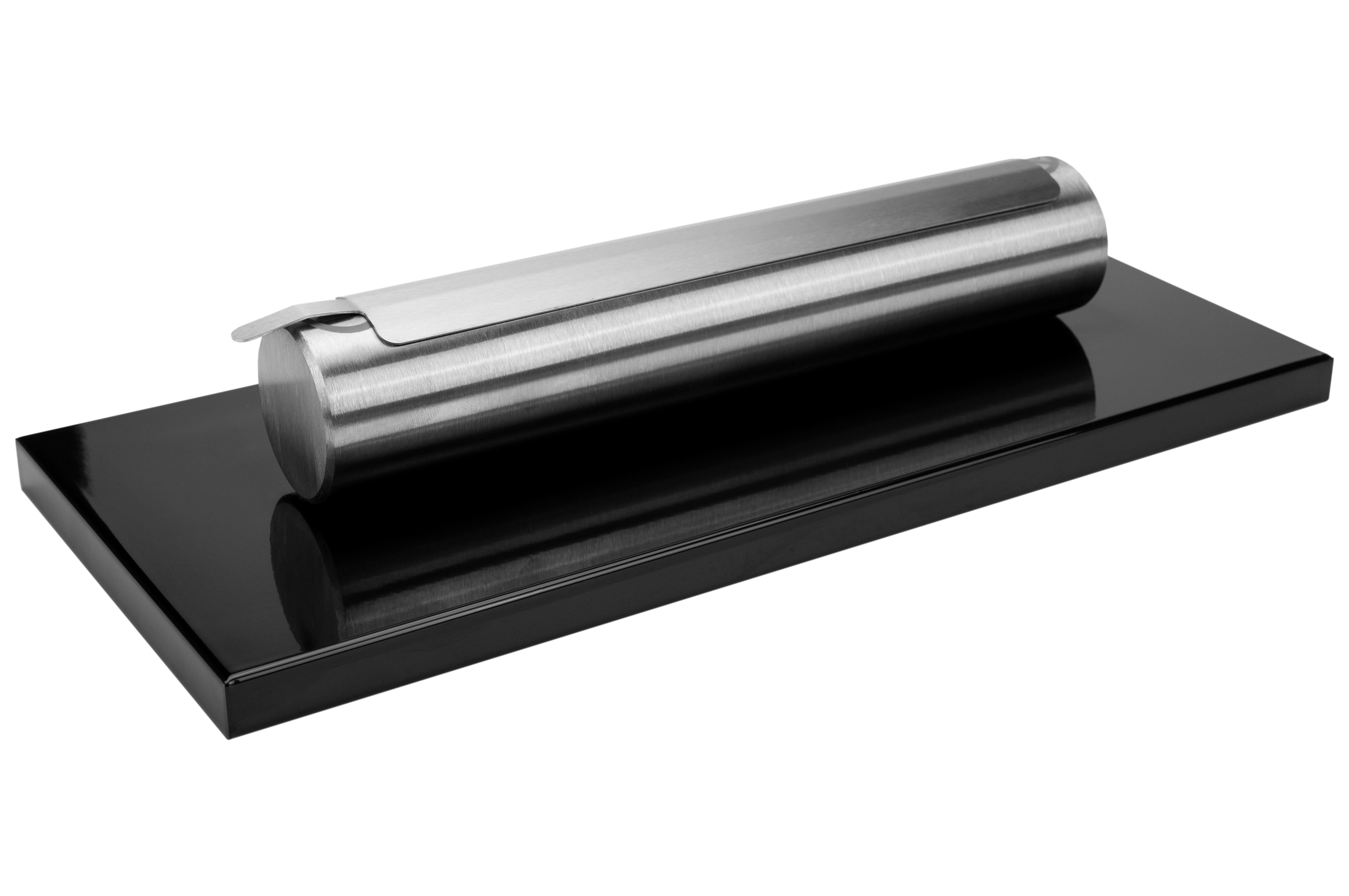 Campo24 Tischkamin Edelstahl Bioethanol – elegantes Tischfeuer Ethanol für Indoor & Outdoor – kompakte Ethanol Feuerstelle für Balkon, Terrasse & Garten – Feuertisch Outdoor Design – 0,5L Edelstahl Brenner