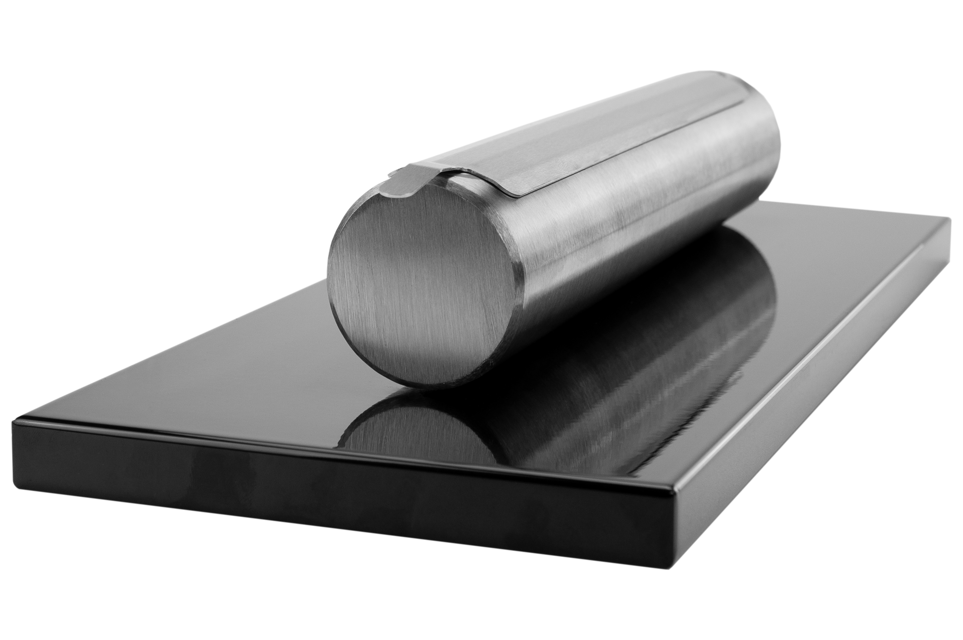 Campo24 Tischkamin Edelstahl Bioethanol – elegantes Tischfeuer Ethanol für Indoor & Outdoor – kompakte Ethanol Feuerstelle für Balkon, Terrasse & Garten – Feuertisch Outdoor Design – 0,5L Edelstahl Brenner