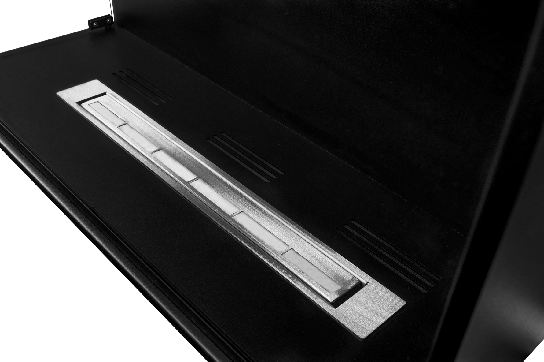 Built-in corner fireplace left 80x50x30 ethanol fireplace bioethanol wall fireplace decorative fireplace (copy)