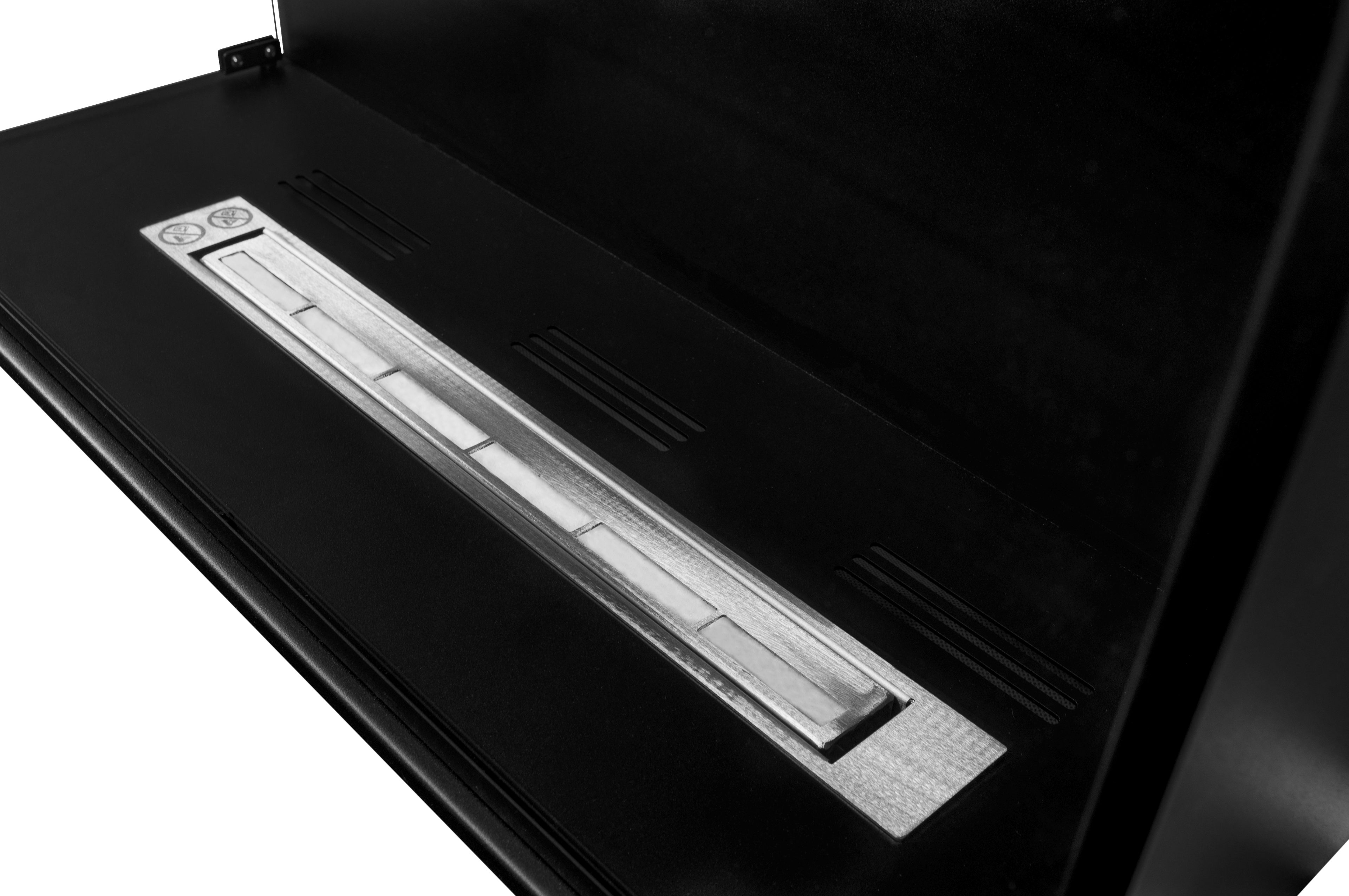 Built-in corner fireplace left 80x50x30 ethanol fireplace bioethanol wall fireplace decorative fireplace (copy)