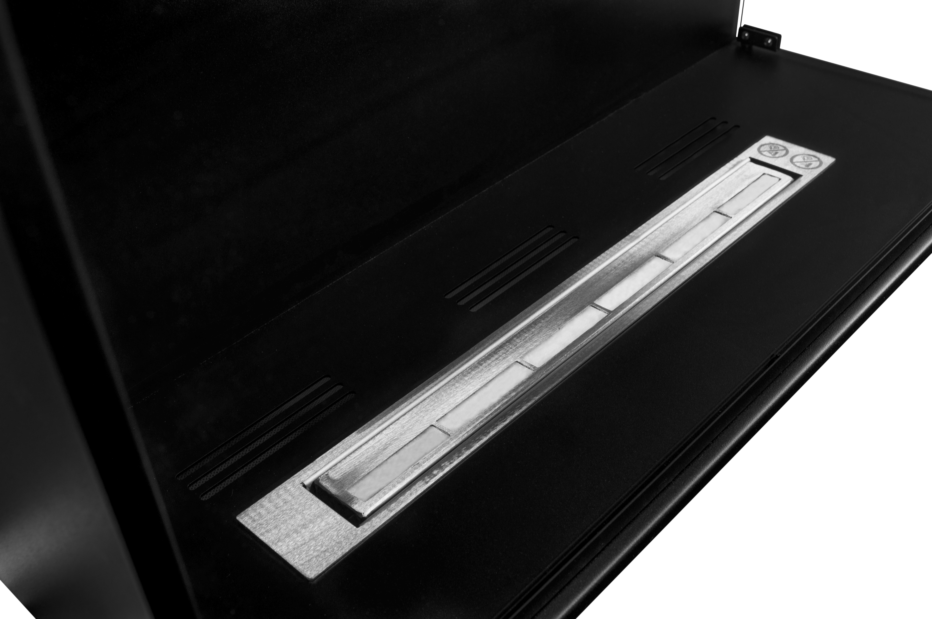 Built-in corner fireplace right 80x50x30 ethanol fireplace bioethanol wall fireplace decorative fireplace