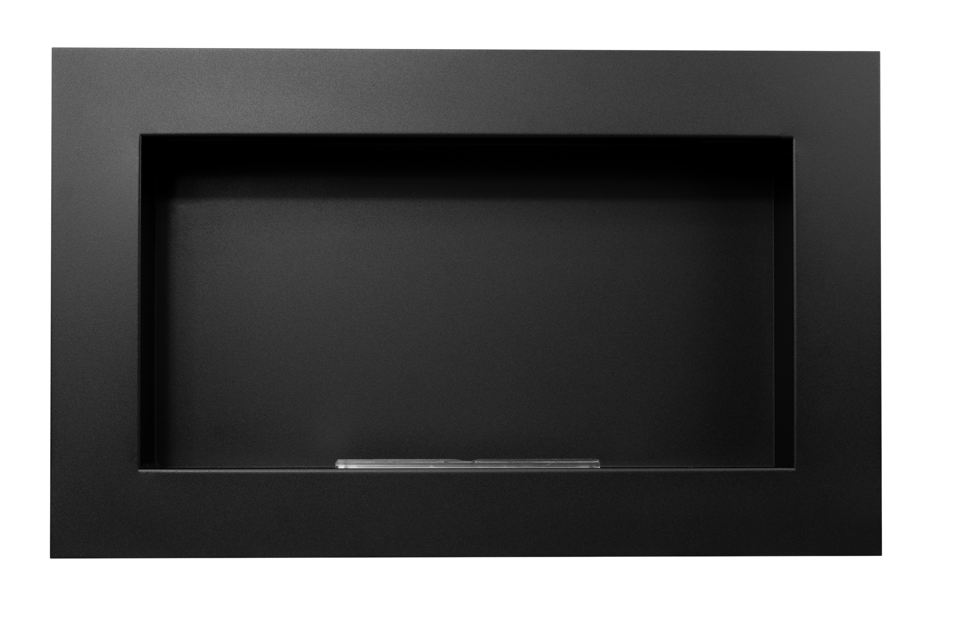 Campo24 - Gel- und Wand - Ethanol - Kamin + Aromatherapieschale, Schwarz 65 cm