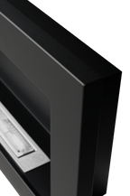 Campo24 - Gel and wall ethanol fireplace, black 90 cm