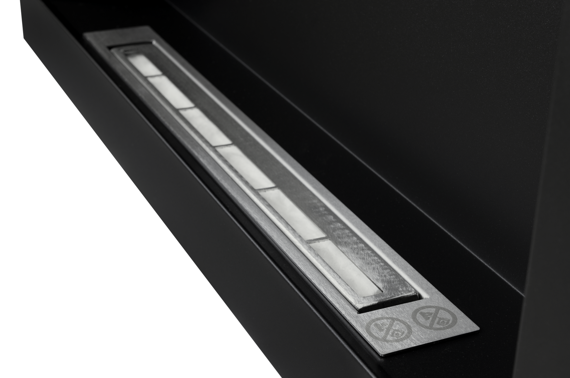 Campo24 - Gel- und Wand - Ethanol - Kamin, schwarz 90 cm