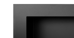 Campo24 - Gel and wall ethanol fireplace, black 90 cm