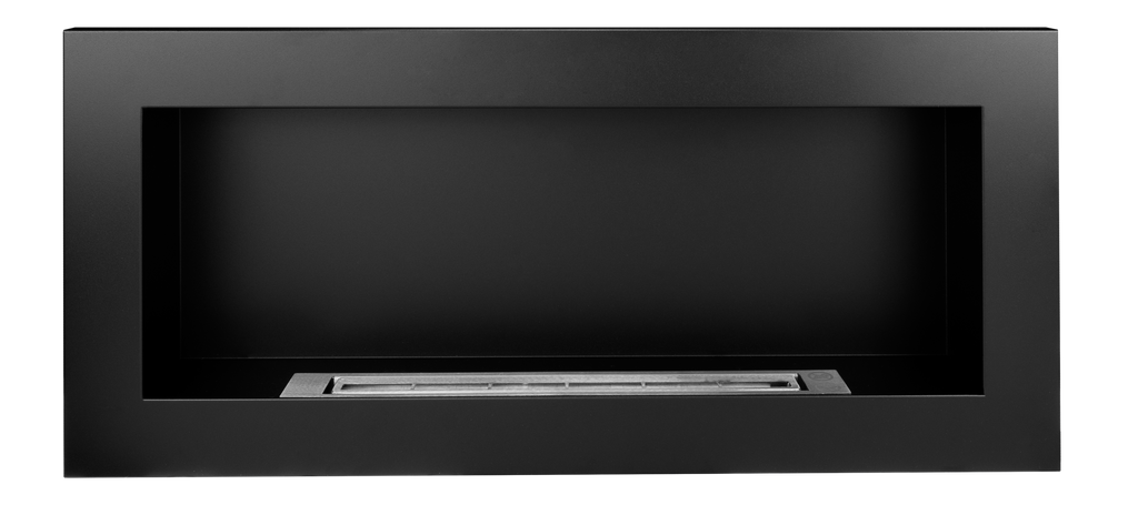 Campo24 - Gel- und Wand - Ethanol - Kamin, schwarz 90 cm