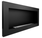 Campo24 - Gel and wall ethanol fireplace, black 90 cm