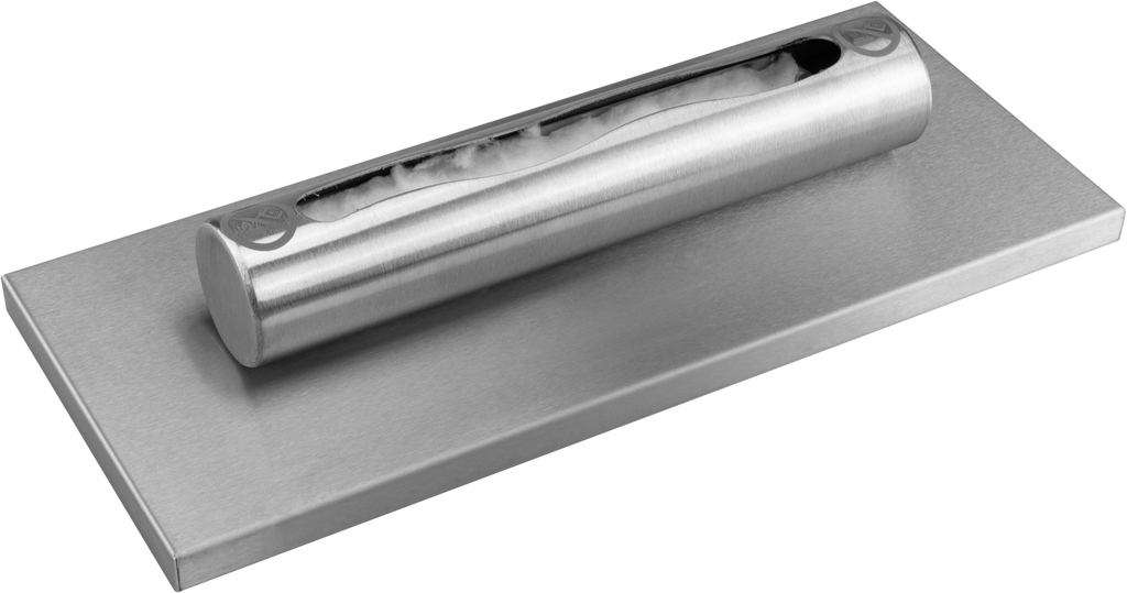 Campo24 Tischkamin Edelstahl Bioethanol – elegantes Tischfeuer Ethanol für Indoor & Outdoor – kompakte Ethanol Feuerstelle für Balkon, Terrasse & Garten – Feuertisch Outdoor Design – 0,5L Edelstahl Brenner