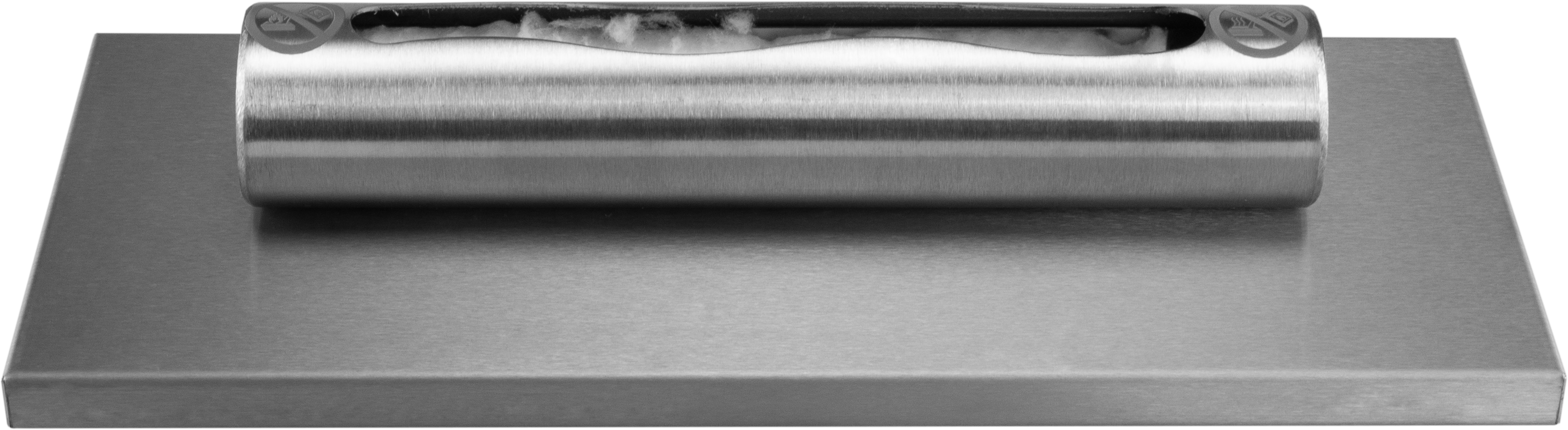 Campo24 Tischkamin Edelstahl Bioethanol – elegantes Tischfeuer Ethanol für Indoor & Outdoor – kompakte Ethanol Feuerstelle für Balkon, Terrasse & Garten – Feuertisch Outdoor Design – 0,5L Edelstahl Brenner