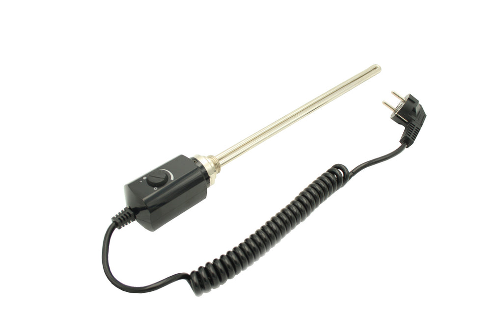 1200W Elektro Heizstab schwarz für Heizkörper
