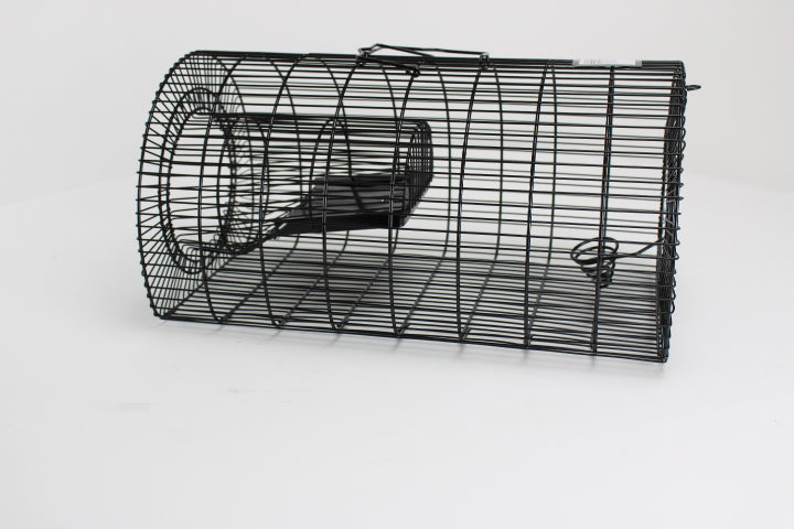 Campo24 Rattenfalle Kastenfalle Lebendfalle Drahtkasten–40x24x21cm, sicherer Einlauf