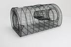 Campo24 Rattenfalle Kastenfalle Lebendfalle Drahtkasten–40x24x21cm, sicherer Einlauf