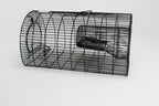 Campo24 Rattenfalle Kastenfalle Lebendfalle Drahtkasten–40x24x21cm, sicherer Einlauf