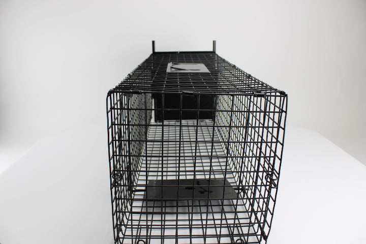 Campo24 Lebendfalle Marderfalle Kastenfalle Lebendfalle Drahtkasten-80x25x30cm