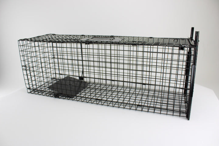 Campo24 Lebendfalle Marderfalle Kastenfalle Lebendfalle Drahtkasten-80x25x30cm