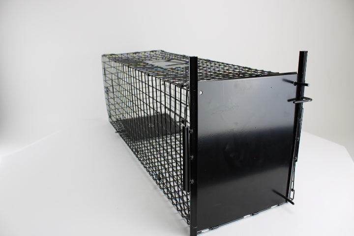 Campo24 Lebendfalle Marderfalle Kastenfalle Lebendfalle Drahtkasten-80x25x30cm