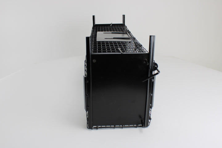 Campo24 Marderfalle Kastenfalle Lebendfalle Drahtkasten-60x18x20cm, doppelter Einlauf