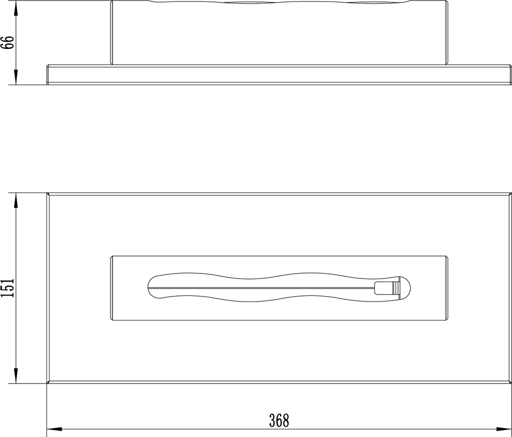 Campo24 Tischkamin Edelstahl Bioethanol – elegantes Tischfeuer Ethanol für Indoor & Outdoor – kompakte Ethanol Feuerstelle für Balkon, Terrasse & Garten – Feuertisch Outdoor Design – 0,5L Edelstahl Brenner