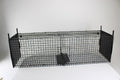 Campo24 Marderfalle Kastenfalle Lebendfalle Drahtkaste-120x30x34cm, dopp.Einlauf