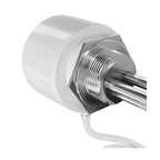 Campo24 Elektro-Heizstab 1500-3000W – Heizpatrone für Boiler, Warmwasserspeicher & Pufferspeicher, Temperaturregelung 25-70°C, IP44, Kupfer-Heizelement, Elektronischer Thermostat