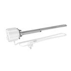 Campo24 Elektro-Heizstab 1500-3000W – Heizpatrone für Boiler, Warmwasserspeicher & Pufferspeicher, Temperaturregelung 25-70°C, IP44, Kupfer-Heizelement, Elektronischer Thermostat