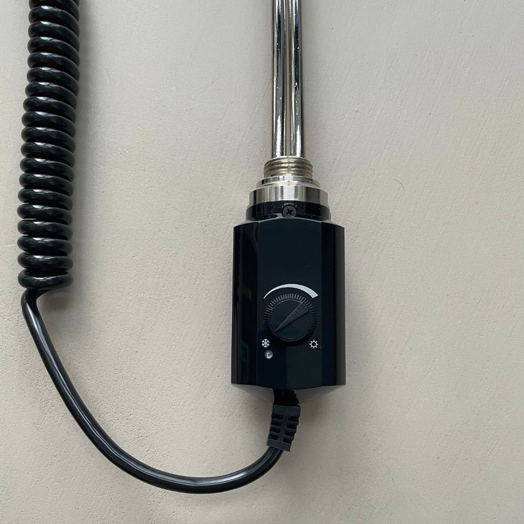 Campo24 Elektro Heizstab 600W / 1200W mit Thermostat & Frostschutz für Heizkörper