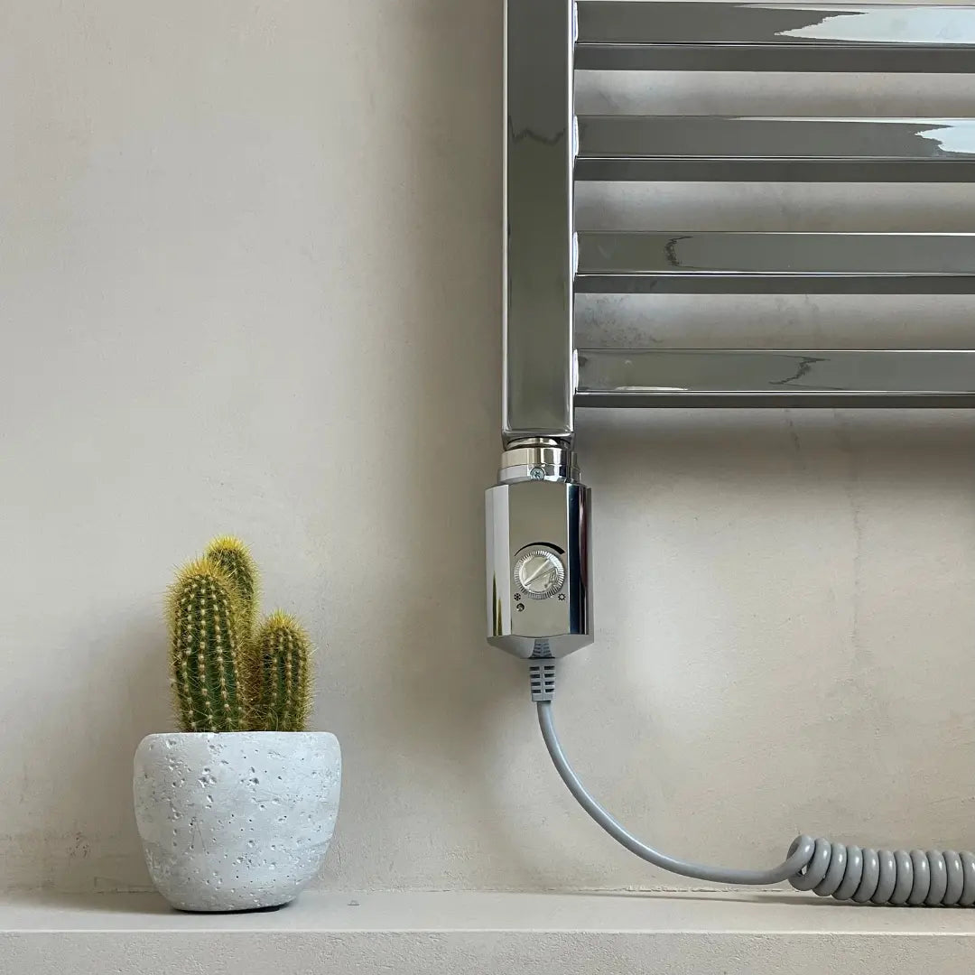 Campo24 Elektro Heizstab 600W / 1200W mit Thermostat & Frostschutz für Heizkörper